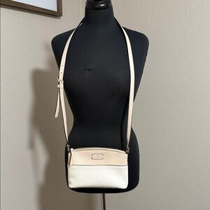 Elegant Cream Crossbody Bag